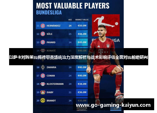以萨卡对阵莱比锡德甲赛场统治力深度解析与战术影响评估全面对比前瞻研判